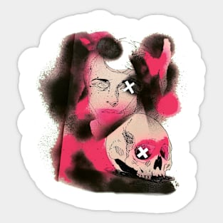 Skull Croix Sticker